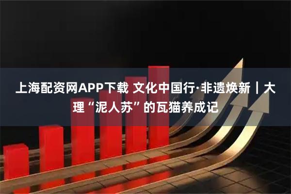 上海配资网APP下载 文化中国行·非遗焕新｜大理“泥人苏”的瓦猫养成记